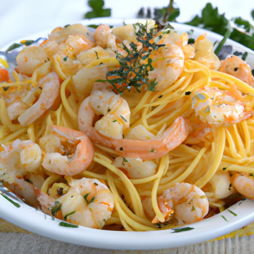 Pasta al Scampi