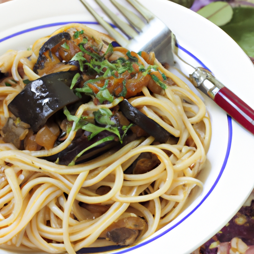 Spaghetti Melanzane