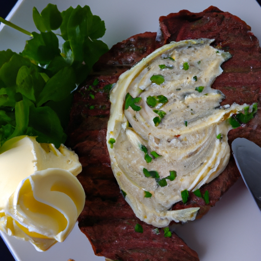 Argentinisches Rumpsteak mit Kräuterbutter Rezept