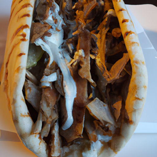 Chicken Döner mit Käse