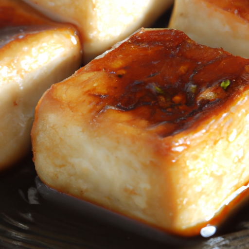 Tofu gebraten