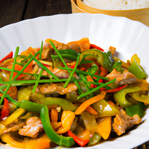 Gebratenes Schweinefleisch Chop-Suey Rezept
