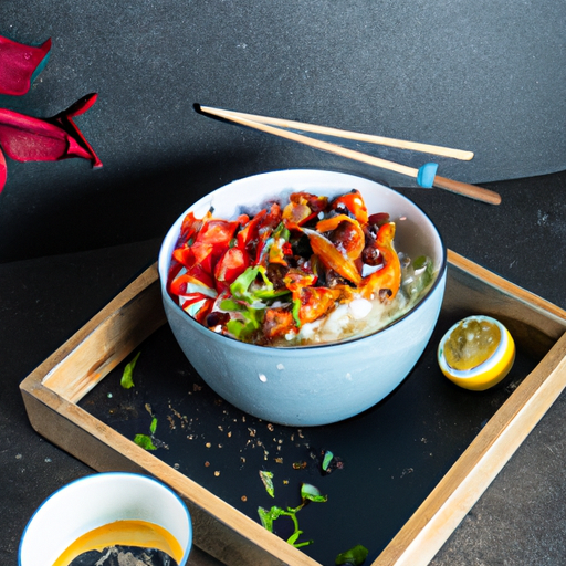 Poke Bowl mit Crispy Chicken