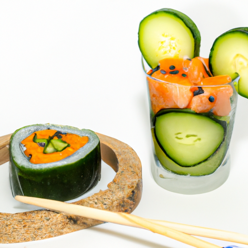 Shake Maki Lachs mit Gurke Rezept
