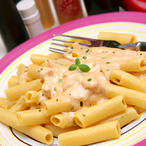 Rigatoni mit Sahnesauce