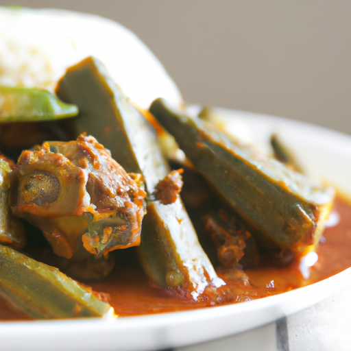 Lamm Okra Curry