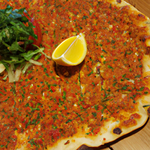 Türkische Pizza - Lahmacun