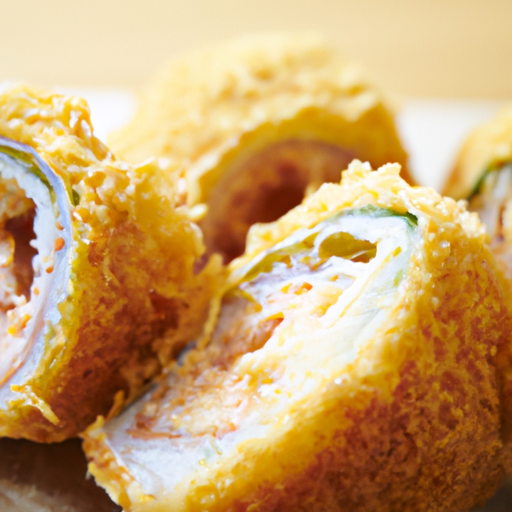 Crispy Sake Roll