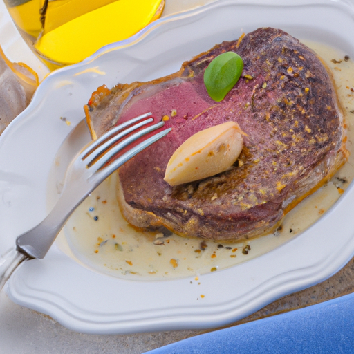 Knoblauchsteak