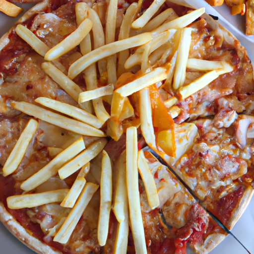 Pizza Pommes Frites Rezept