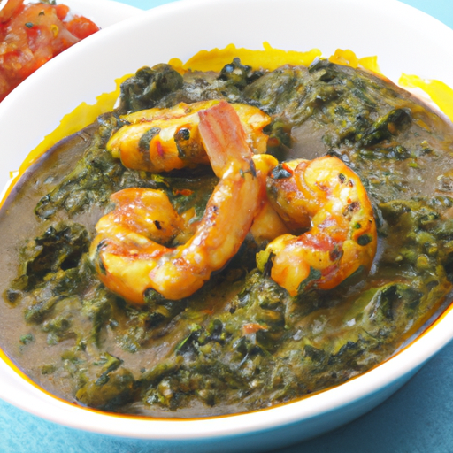 Prawn Saag