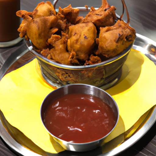 Chicken Pakora Teller