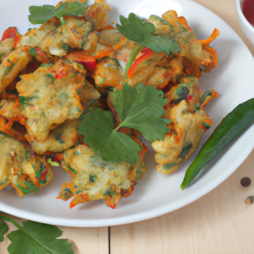 Vegetarische Pakoras Rezept