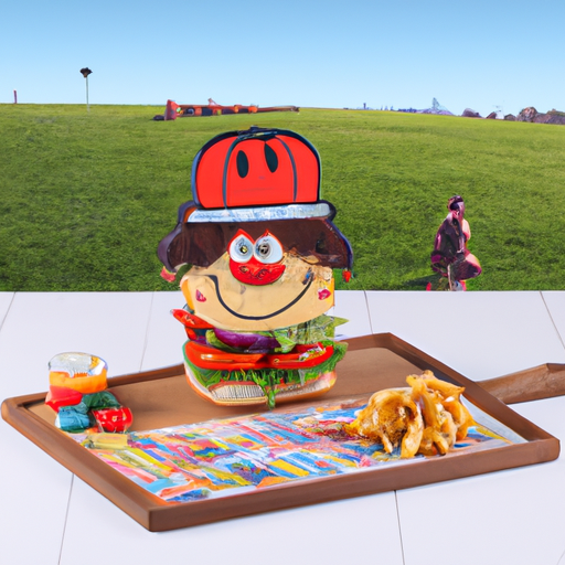 Kids Burger Menü