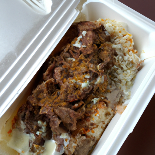 Döner-Box mit Reis