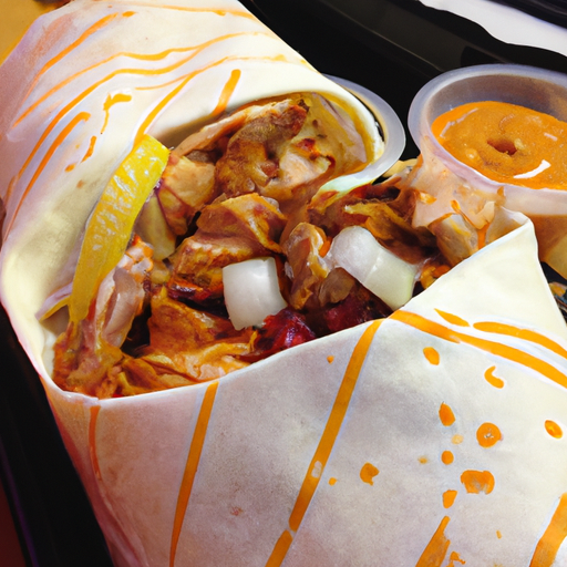 Sweet Chicken Wrap
