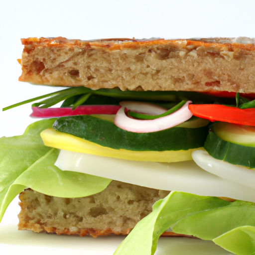 Vegetarischer Sandwich