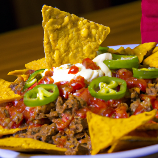 Nachos con Picadillo
