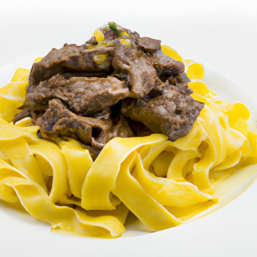 Tagliatelle al Filetto Rezept