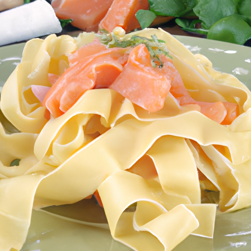 Pappardelle al Salmone