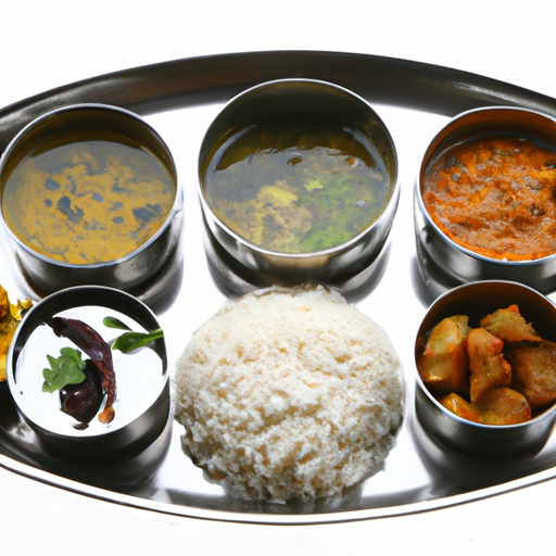 Thali - Indisches Gericht