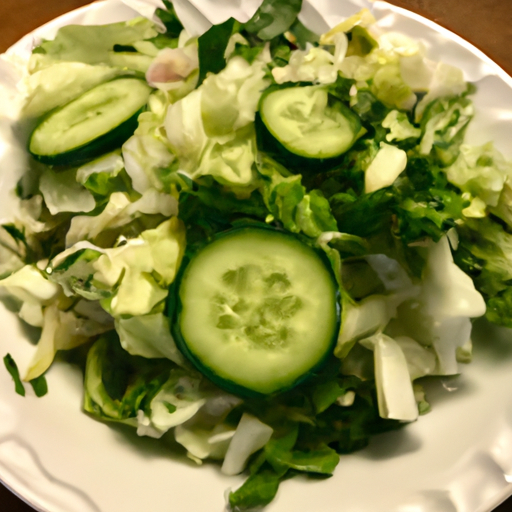 Gemischter grüner Salat