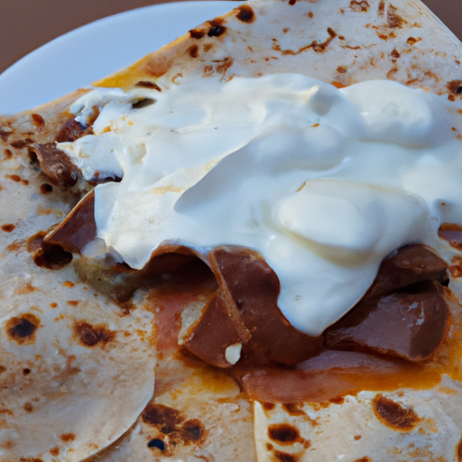 Döner-Teller mit Käse überbacken