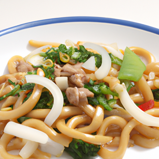 Mi Udon Xao Rezept