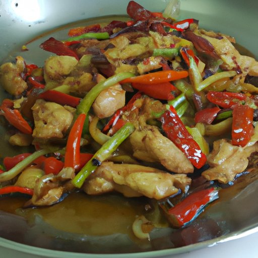 Ga Xao Chua Ngot
