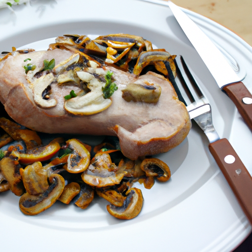 Schweinefilet mit Champignons Rezept