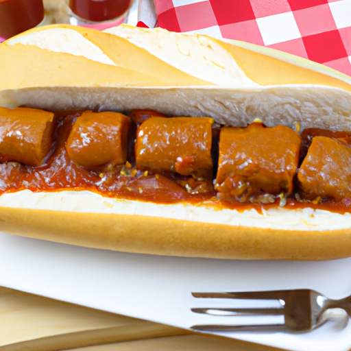 Baguette Currywurst