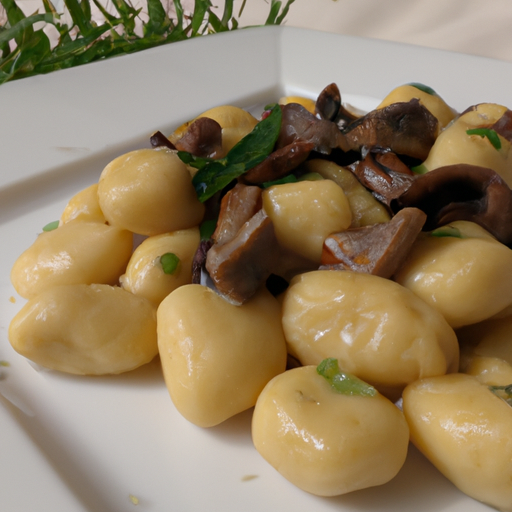 Gnocchi al Funghi