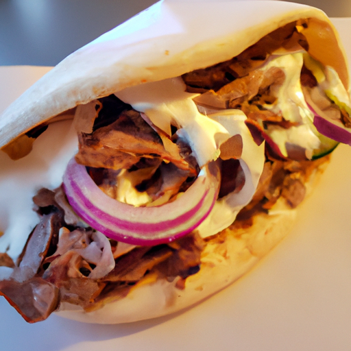 Döner Dürüm mit Schafskäse Rezept