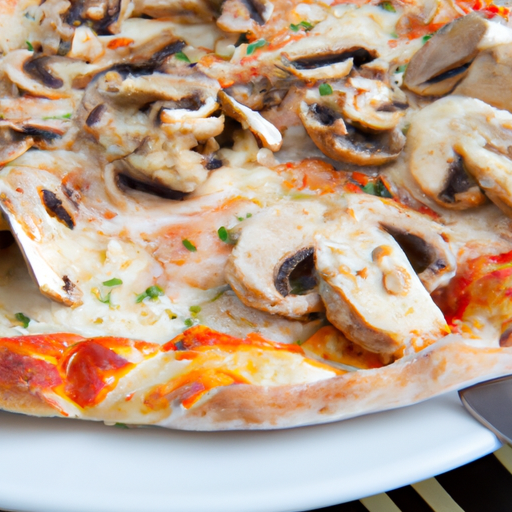 Pizza Pollo e Funghi