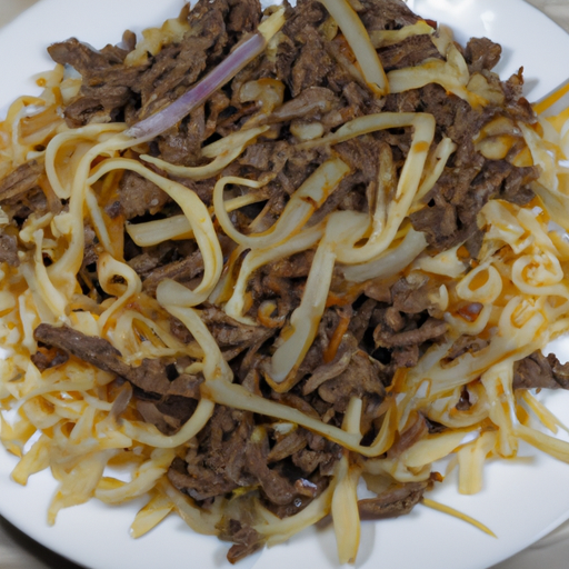 Reisnudeln mit Rindfleisch Rezept