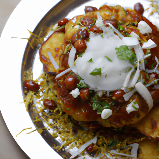 Aloo Tikki Chaat