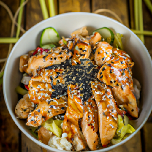 Chicken Teriyaki Salat