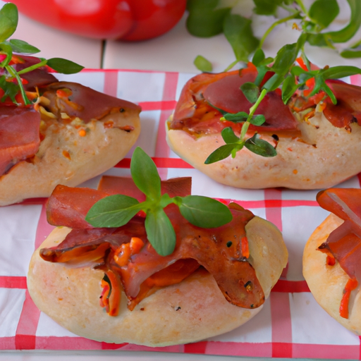 Pizzabrötchen Pastirma Rezept