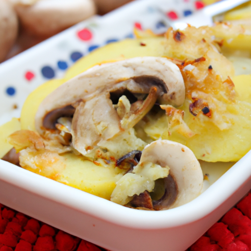 Kartoffel-Champignon-Auflauf Rezept