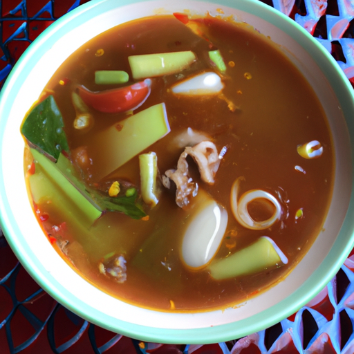 Sup Chay - Vietnamesische Gemüsesuppe