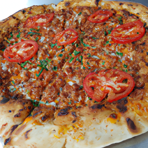 Türkische Pizza mit Drehspieß Rezept