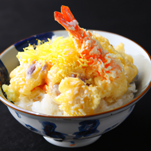 Ebi Tempura don