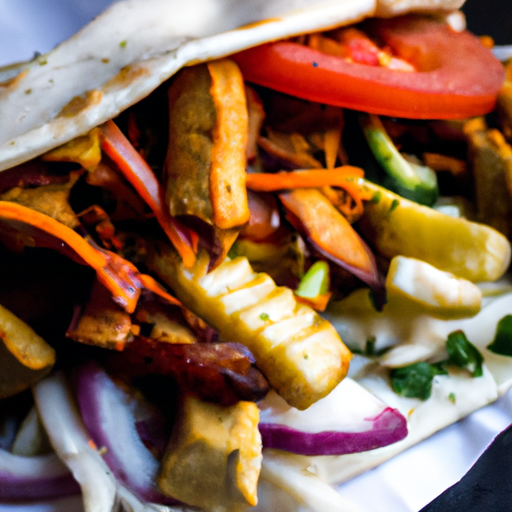 Veganer Seitan Döner