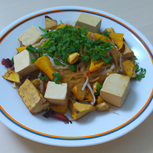 Mien Xao mit Tofu