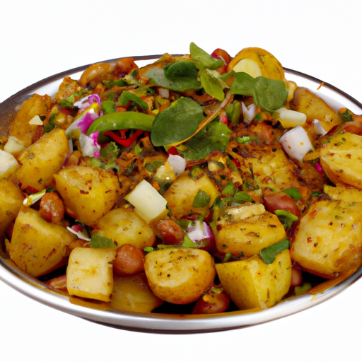 Aloo Chat Salat Rezept