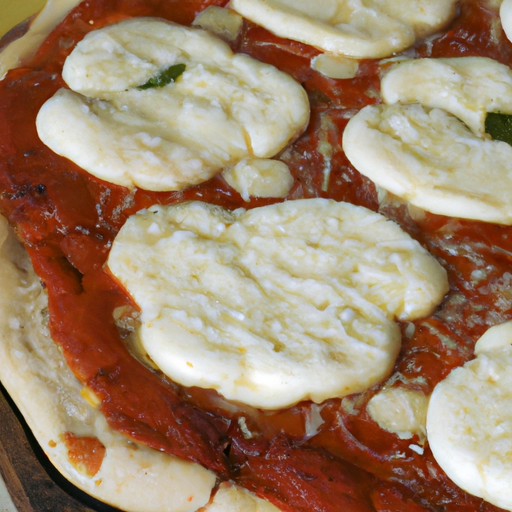 Party-Pizza Mozzarella Rezept