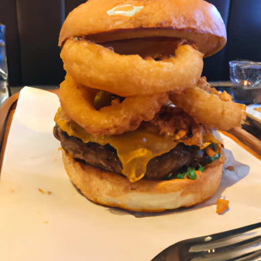 Onion Ring Burger