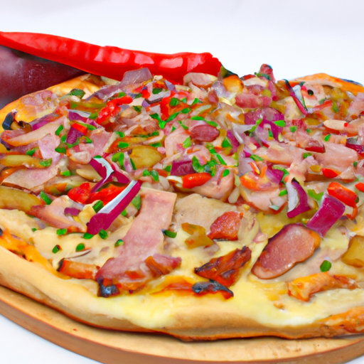 Pizza Putenfleisch