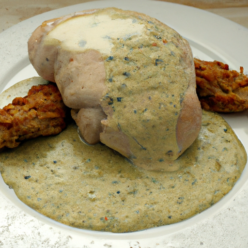 Hähnchenbrustfilet mit Gorgonzolasauce