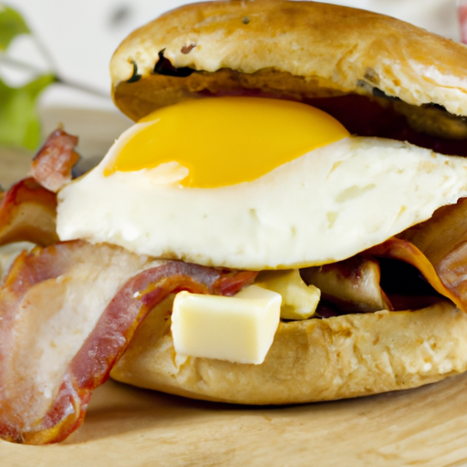 Bacon-Egg Burger